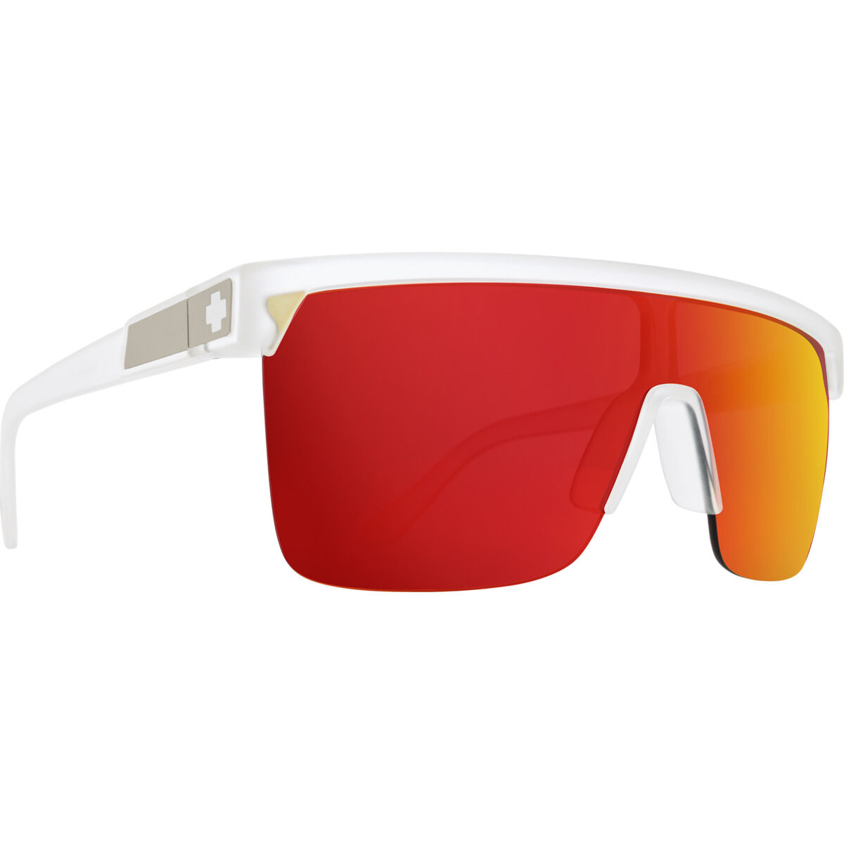 FLYNN 5050, Crystal Matte-HD Plus Grey Green with Red Spectra Mirror, hi-res image number null